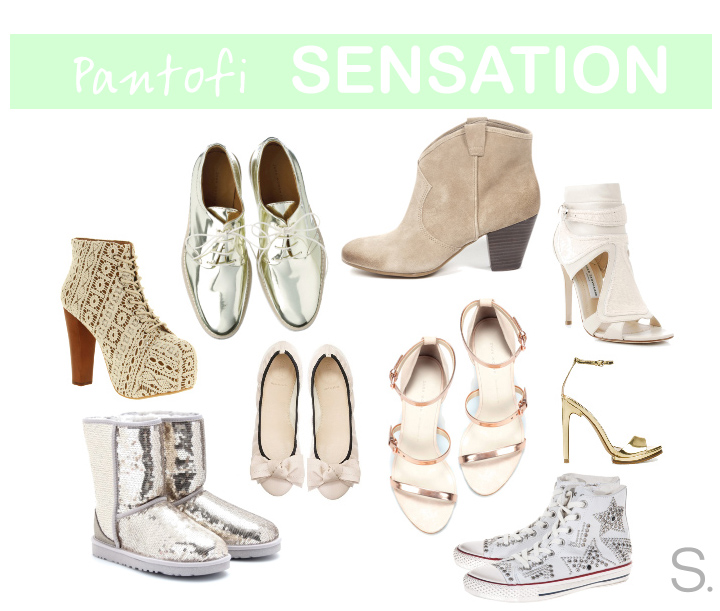 Shoes for White Sensation